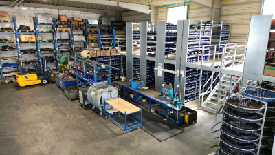 Fertigung bei HGG Hydraulik