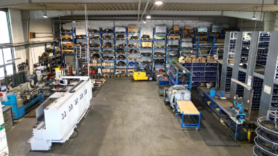 Montage Hydraulikkomponenten